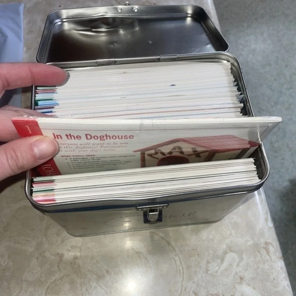 Great American Home Baking Cookie‎ Collection Tin With Recipe Cards